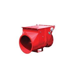 Explosion duct valve